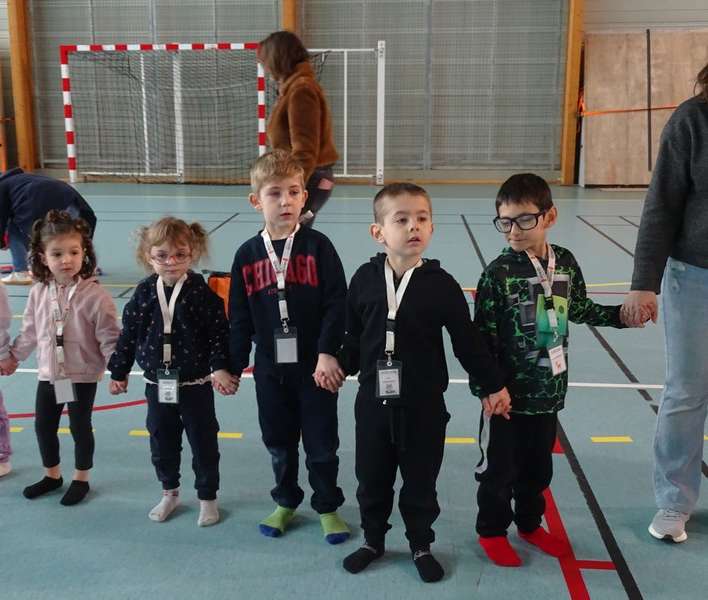 Matinée sportive des maternelles